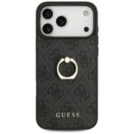 Case Guess 4G Ring Stand for iPhone 17 Pro Max black - imagine 3
