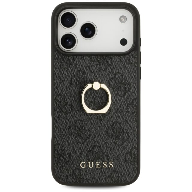 Case Guess 4G Ring Stand for iPhone 17 Pro Max black - imagine 3