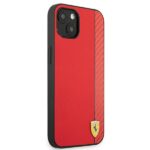 Ferrari FESAXHCP13SRE iPhone 13 mini 5,4" red hardcase On Track Carbon Stripe - imagine 4