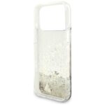 Guess Liq case. Glitter 4 Charms for iPhone 17 Pro gold - imagine 7