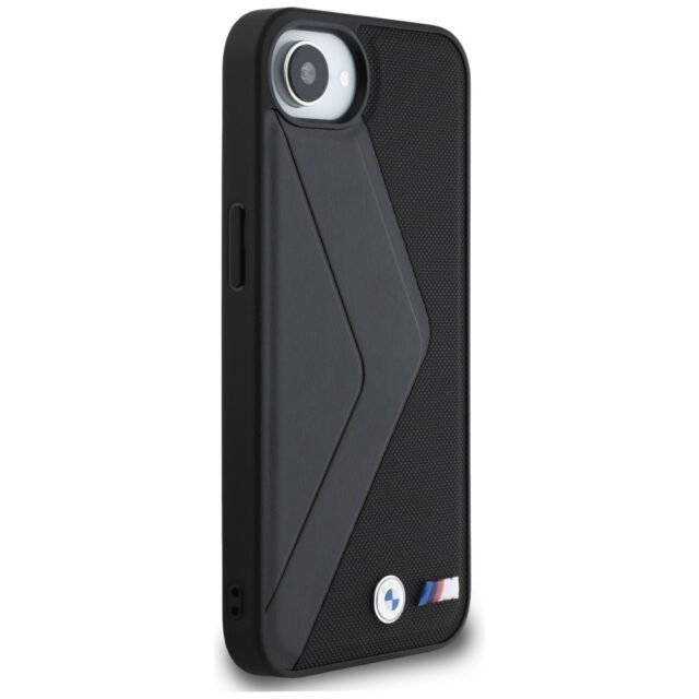 Case BMW Oversized Stripes MagSafe for iPhone 16e black - imagine 4