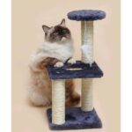 Cat Scratching Post for Kittens Extralink Pets, Scratching Bed with Mouse Toy Pet-767 - imagine 2