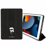 Karl Lagerfeld KLFC10SAKHPKK iPad 10.2"Folio Magnet Allover Cover black Saffiano Monogram Iko - imagine 5