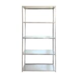 Extralink Metal Shelf, 5-Tier 180x90x40cm 60 kg