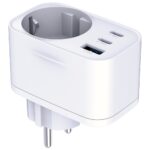 Adapter 3MK Hyper Comfort Charger 30W 1xUSB-A 2xUSB-C 1xSchuko PD QC3.0 white - imagine 7