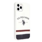 US Polo USHCN65PCSTRB iPhone 11 Pro Max white Tricolor Pattern Collection - imagine 5