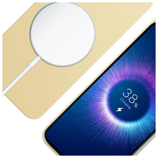 3MK Hardy MagSilicone Case for Apple iPhone 15 Plus Yellow - imagine 5