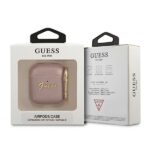 Guess GUA2SASMP AirPods cover pink Saffiano Script Metal Collection - imagine 3