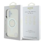 Guess GUHMP16MPFTDTEH iPhone 16 Plus 6.7" white hardcase IML Rhinestones MagSafe - imagine 8