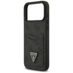 Case Guess 4G Double Card Triangle for iPhone 17 Pro Max black - imagine 6