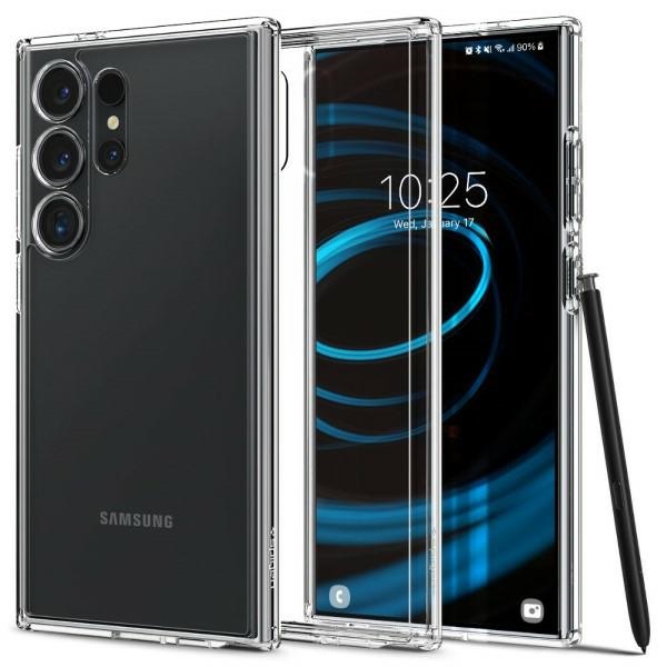 cps-e65d5a9914cb5b11f4551c731a37fe46-2025-12-07-04-00-21 Spigen Ultra Hybrid Sam S24 Ultra S928 crystal clear ACS07292 - imagine 1