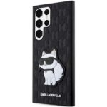 Karl Lagerfeld KLHCS23LSAKLHCPK S23 Ultra S918 hardcase black Saffiano Monogram Choupette - imagine 2