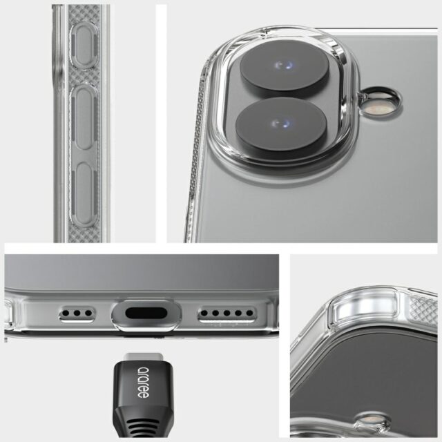 Araree Flexield case for iPhone 17 smoke - imagine 2