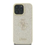 Guess GUHCP16LHG4SGD iPhone 16 Pro 6.3"gold hardcase Fixed Glitter Big 4G - imagine 3