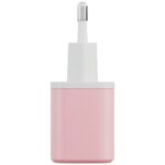 Wall charger Bazic GoPort Velox Kit USB-C/USB-A GaN 35W with cable pink - imagine 6