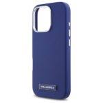 Karl Lagerfeld KLHMP16LPGMSRPB iPhone 16 Pro 6.3" blue hardcase FW Metal Plate MagSafe - imagine 6
