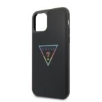 Guess GUHCN58TRMLBK iPhone 11 Pro black hard case Triangle Glitter - imagine 4