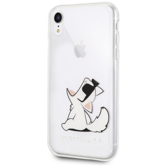 Karl Lagerfeld KLHCI61CFNRC iPhone Xrh ardcase transparent Choupette Fun - imagine 2