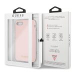 Guess GUHCI8LSGLLP iPhone 7/8/SE 2020/ SE 2022 light pink hard case Silicone - imagine 7