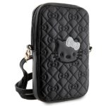 Hello Kitty Bag HKPBPEKHBPK black Quilted Bows Strap - imagine 3
