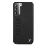 Case BMW BMHCS21SSLLBK S21 G991 black hardcase Signature Logo Imprint - imagine 3