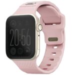 UNIQ Stride Apple Watch Series 1/2/3/4/5/6/7/8/9/SE/SE2/SE3 38/40/41mm FKM Rubber Strap Pink/Pale