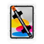 Spigen Glas.TR iPad 10.9 2022 "EZ FIT" tempered glass with frame AGL05554 - imagine 2