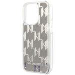 Karl Lagerfeld KLHCP14XLMNMS iPhone 14 Pro Max 6,7" hardcase silver Liquid Glitter Monogram - imagine 6