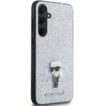 Karl Lagerfeld KLHCSA55GCNPSG A55 A556 silver hardcase Fixed Glitter Ikonik Metal Pin - imagine 4