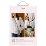 Universal 3-in-1 phone lanyard UNIQ Coehl Caryne with card wallet pebble - imagine 4