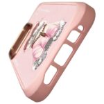 Nimmy case iPhone 16 Pro 6.3" pink Glasses Cool Cat - imagine 6