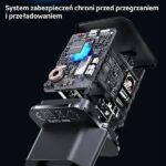 USAMS wall charger 1xUSB-C T45 30W PD3.0 + QC3.0 Fast Charging + U63 cable USB-C/Lightning white - imagine 10