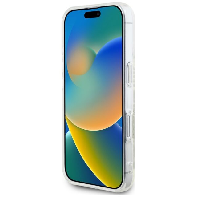 Case Karl Lagerfeld IML Rhinestones Logo for iPhone 16 transparent - imagine 5