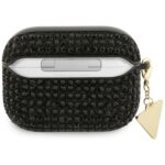 Case Guess Rhinestone Triangle Charm for AirPods Pro 3 black - imagine 2