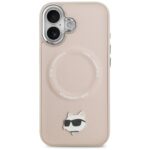 Karl Lagerfeld Choupette Pin MagSafe Case for iPhone 17 Pink - imagine 3
