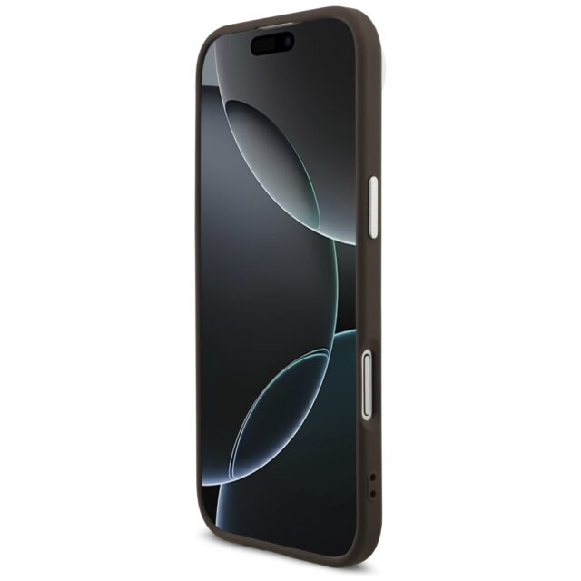 Case Guess 4G Big 4G Classic Logo for  iPhone Air brown silver - imagine 5