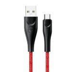USAMS braided cable U41 USB-C 3m 2A red SJ398USB02 (US-SJ398) Fast Charge