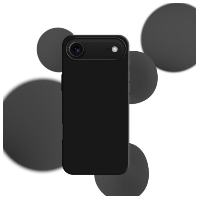 Case 3MK Silicone Case for Apple iPhone 17 Air black - imagine 2