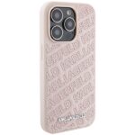 Karl Lagerfeld KLHCP15LPQKPMP iPhone 15 Pro 6.1" pink hardcase Quilted K Pattern - imagine 4