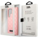 Karl Lagerfeld KLHCS23LRUPKLPP S23 Ultra S918 hardcase pink 3D Monogram - imagine 5