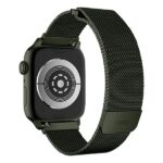 UNIQ Dante Strap Apple Watch Series 1/2/3/4/5/6/7/8/SE/SE2/SE3 38/40/41mm Stainless Steel green - imagine 2