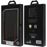 Audi Genuine Leather MagSafe S24 S921 black-red hardcase AU-TPUPCS24-R8/D3-RD - imagine 7
