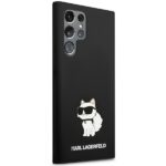 Karl Lagerfeld KLHCS24LSNCHBCK S24 Ultra S928 hardcase black Silicone Choupette - imagine 4