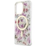 Guess GUHMP14LHCFWST iPhone 14 Pro 6.1" transparent hardcase Flower MagSafe - imagine 6