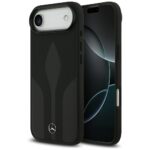 Case Mercedes Leather The Move MagSafe for iPhone Air black
