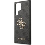 Guess GUHCS23L4GMGGR S23 Ultra S918 grey hardcase 4G Big Metal Logo - imagine 6