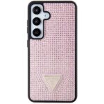 Guess GUHCS24SHDGPPP S24 S921 pink hardcase Rhinestone Triangle - imagine 3
