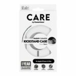 CARE by PanzerGlass Kickstand Case for iPhone 15 Plus 6.7" MagSafe silver 1416 - imagine 4