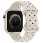 Beline Apple Watch Silicone Woven Strap 38/40/41mm Beige/Starlight Box