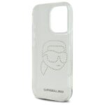 Karl Lagerfeld KLHCP16XHKHDCELT iPhone 16 Pro Max 6.9" transparent hardcase IML Rhinestones Karl Hea - imagine 7